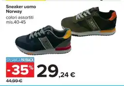 Carrefour Sneaker uomo Norway offerta
