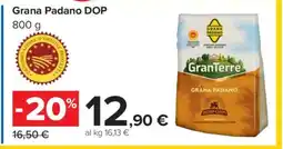 Carrefour Grana Padano DOP offerta
