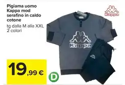 Carrefour Pigiama uomo Kappa offerta