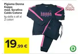Carrefour Pigiama Donna Kappa offerta
