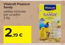 Carrefour Vitakraft Premium Sandy offerta