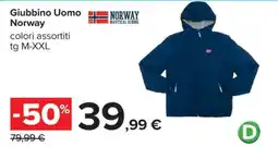 Carrefour Giubbino Uomo Norway offerta