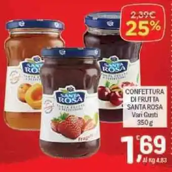 Crai Confettura di frutta SANTA ROSA offerta