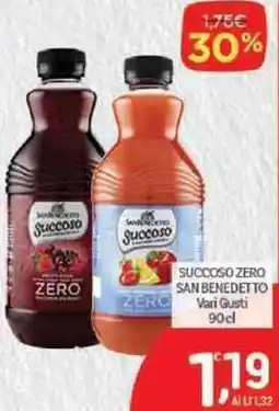 Crai Succoso zero SAN BENEDETTO offerta