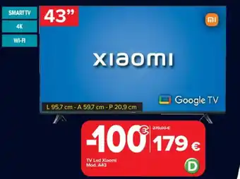 TV Led Xiaomi Mod. A43