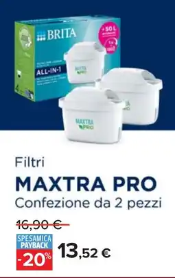 Carrefour BRITA Filtri MAXTRA PRO offerta