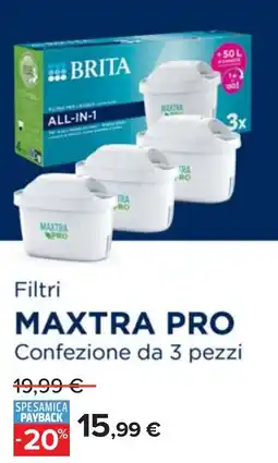 Carrefour BRITA Filtri MAXTRA PRO offerta