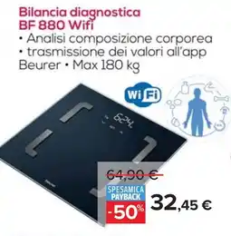 Carrefour Beurer Bilancia diagnostica BF 880 Wifi offerta