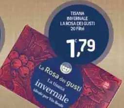 Crai Tisana invernale LA ROSA DEI GUSTI offerta