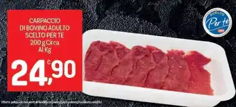 Crai Carpaccio di bovino adulto scelto PER TE offerta