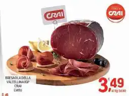 Crai Bresaola della valtellina igp CRAI offerta