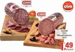 Crai Salame crai milano/ungherese offerta