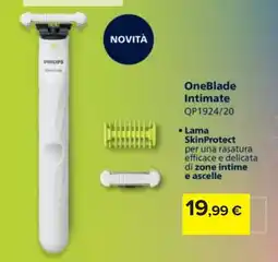 Carrefour PHILIPS OneBlade Intimate QP1924/20 offerta