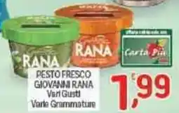 Crai Pesto fresco giovanni RANA offerta