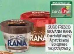 Crai Sugo fresco giovanni RANA offerta