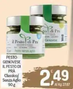 Crai Pesto genovese il pesto di prå classico/ senza aglio offerta