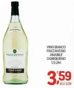Crai Vino bianco frizzantino amabile ognigiorno offerta
