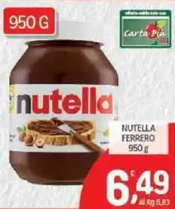Crai Nutella ferrero offerta