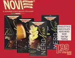 Crai Tavoletta di coccolato nero nero NOVI offerta