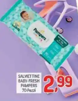 Crai Salviettine baby-fresh PAMPERS offerta