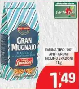 Crai Farina tipo *00* anti-grumi MOLINO SPADONI offerta