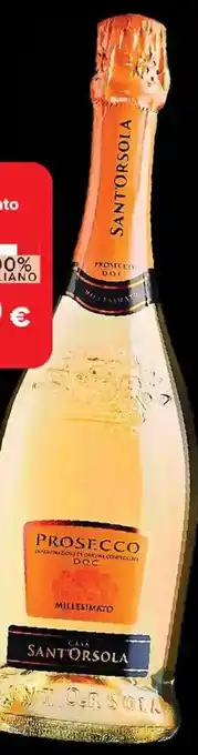 Prosecco DOC Luxury Millesimato Sant'Orsola