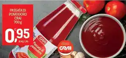 Crai Passata di pomodoro CRAI offerta