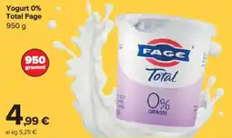 Carrefour Market Yogurt 0% Total Fage offerta