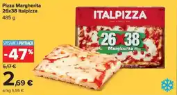 Carrefour Market Pizza Margherita 26x38 Italpizza offerta