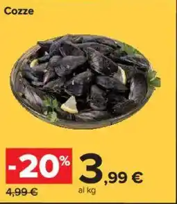 Carrefour Market Cozze offerta