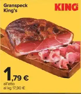 Carrefour Market Granspeck King's offerta