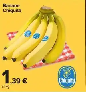 Carrefour Market Banane Chiquita offerta