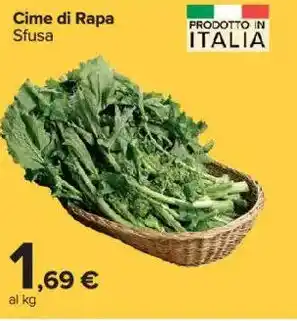 Carrefour Market Cime di Rapa Sfusa offerta