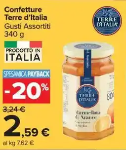 Carrefour Market Confetture Terre d'Italia offerta