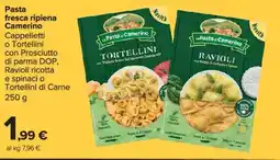 Carrefour Market Pasta fresca ripiena Camerino offerta