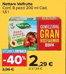 Carrefour Market Nettare Valfrutta offerta