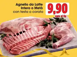 Carrefour Market Agnello da Latte Intero o Metà offerta