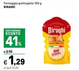 Iper La Grande Formaggio grattugiato BIRAGHI offerta