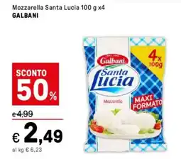 Iper La Grande Mozzarella Santa Lucia offerta