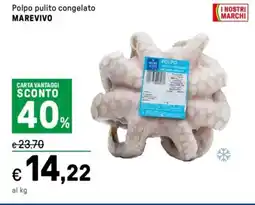 Iper La Grande Polpo pulito congelato MAREVIVO offerta