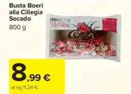 Carrefour Busta Boeri alla Ciliegia Socado offerta