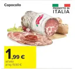Carrefour Capocollo offerta
