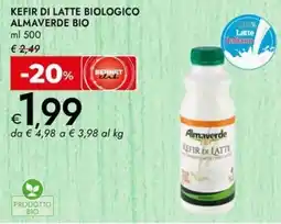 Bennet Kefir di latte biologico ALMAVERDE BIO offerta