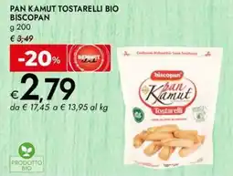 Bennet Pan kamut tostarelli bio BISCOPAN offerta