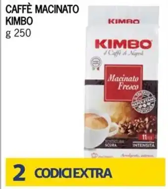 Caffè macinato KIMBO