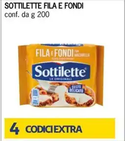 Bennet Sottilette fila e fondi offerta