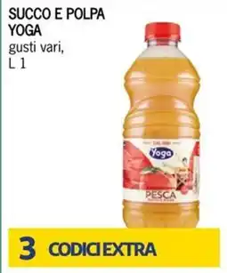 Bennet Succo e polpa YOGA offerta