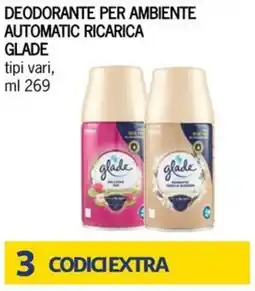 Bennet Deodorante per ambiente automatic ricarica GLADE offerta