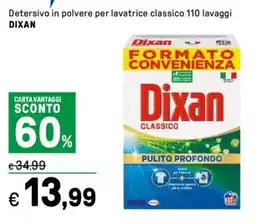 Iper La Grande Detersivo in polvere per lavatrice classico DIXAN offerta