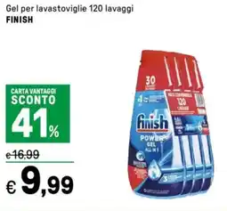 Iper La Grande Gel per lavastoviglie FINISH offerta